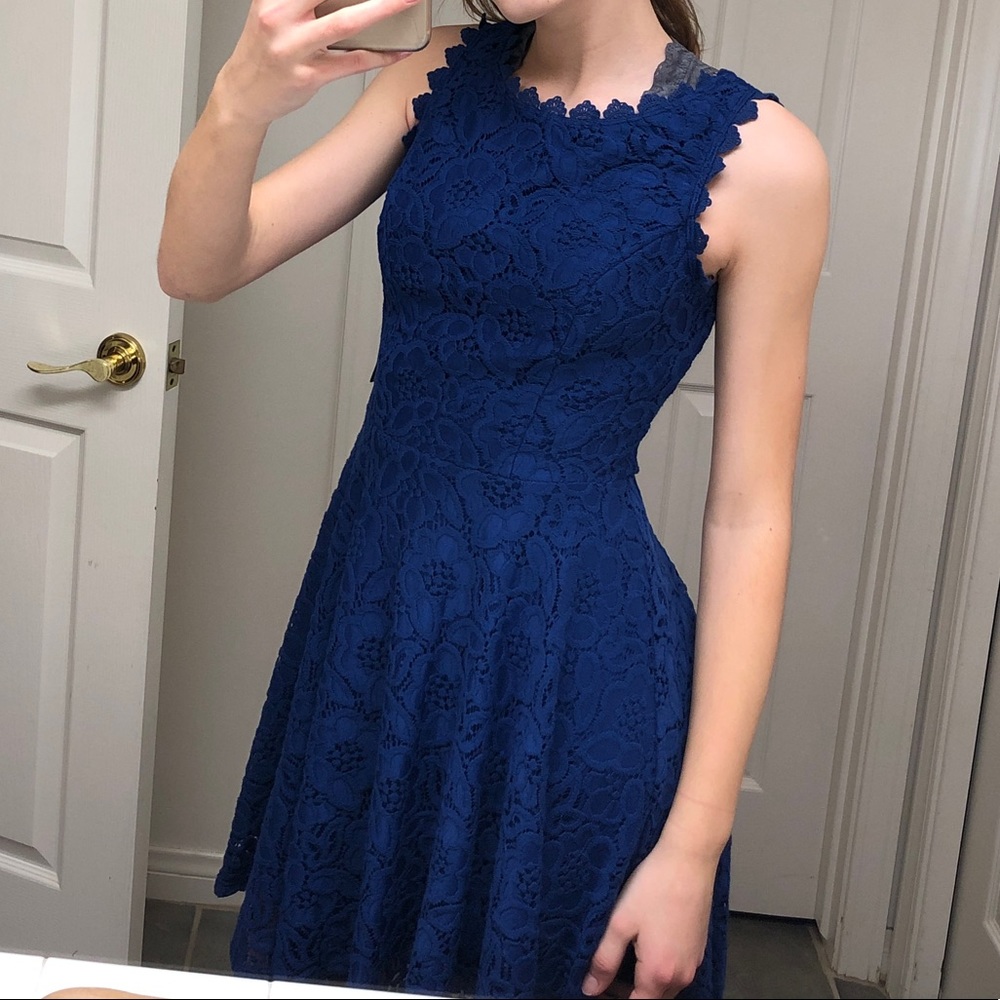 royal blue women’s dress